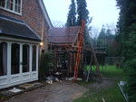 Hand made clay tile roofing in the New Forest from Harris Roofing Limited.