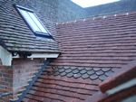 Hand made clay tile roofing in the New Forest from Harris Roofing Limited.
