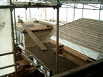 Hand made clay tile roofing in the New Forest from Harris Roofing Limited.