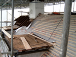 Hand made clay tile roofing in the New Forest from Harris Roofing Limited.