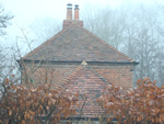 Hand made clay tile roofing in the New Forest from Harris Roofing Limited.