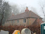 Hand made clay tile roofing in the New Forest from Harris Roofing Limited.