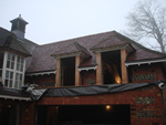 Hand made clay tile roofing in the New Forest from Harris Roofing Limited.