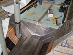 Listed building lead works in the New Forest from Harris Roofing Limited.