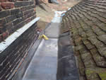 New long lead gulley from Harris Roofing Limited.