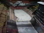 New long lead gulley from Harris Roofing Limited.