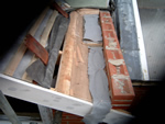 New small box lead gulley from Harris Roofing Limited.