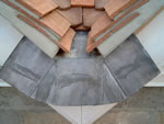 Small lead gulley from Harris Roofing Limited.