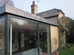 Small lead gulley from Harris Roofing Limited.