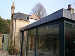 Small lead gulley from Harris Roofing Limited.