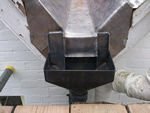 Small lead gulley from Harris Roofing Limited.