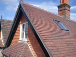 Machine made clay tile roofing with hand made effect from Harris Roofing Limited.
