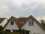 Machine made clay tile roofing with hand made effect from Harris Roofing Limited.