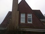Machine made clay tile roofing with hand made effect from Harris Roofing Limited.