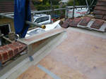 Machine made clay tile roofing with hand made effect from Harris Roofing Limited.