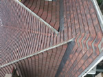 Machine made clay tile roofing with hand made effect from Harris Roofing Limited.