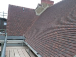 Machine made clay tile roofing with hand made effect from Harris Roofing Limited.