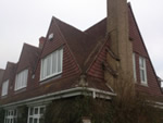 Machine made clay tile roofing with hand made effect from Harris Roofing Limited.