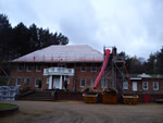 Machine made clay tile roofing with hand made effect from Harris Roofing Limited.