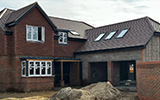 Machine made clay tile roofing with hand made effect from Harris Roofing Limited.
