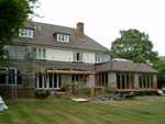 Machine made clay tile roofing in the New Forest from Harris Roofing Limited.