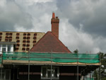 Machine made clay tile roofing in the New Forest from Harris Roofing Limited.