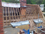 Machine made clay tile roofing in the New Forest from Harris Roofing Limited.
