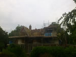 Machine made clay tile roofing in the New Forest from Harris Roofing Limited.