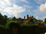Machine made clay tile roofing in the New Forest from Harris Roofing Limited.