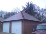Machine made clay tile roofing in the New Forest from Harris Roofing Limited.