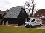 New natural slating works in the New Forest from Harris Roofing Limited