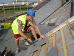 New natural slating works in the New Forest from Harris Roofing Limited