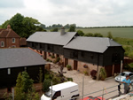 New natural slating works in the New Forest from Harris Roofing Limited