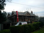 Natural slate tiling in the New Forest from Harris Roofing Limited.