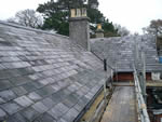 Natural slate tiling in the New Forest from Harris Roofing Limited.
