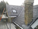 Natural slate tiling in the New Forest from Harris Roofing Limited.