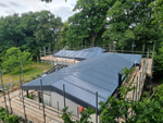 Single Ply Flat Roofing in the New Forest by Harris Roofing Limited.