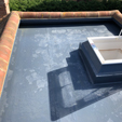 Single Ply Flat Roofing in the New Forest by Harris Roofing Limited.