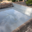 Single Ply Flat Roofing in the New Forest by Harris Roofing Limited.