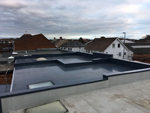 Single Ply Flat Roofing in the New Forest by Harris Roofing Limited.