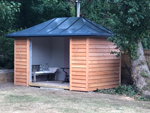Single Ply Flat Roofing in the New Forest by Harris Roofing Limited.