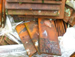Yard stored tiles in the New Forest from Harris Roofing Limited.