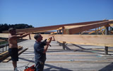 Custom roofing project in the New Forest