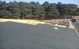 Custom roofing project in the New Forest