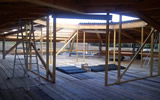 Custom roofing project in the New Forest