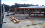Custom roofing project in the New Forest