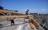 Custom roofing project in the New Forest