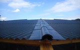 Custom roofing project in the New Forest
