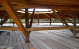 Custom roofing project in the New Forest