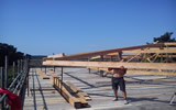 Custom roofing project in the New Forest